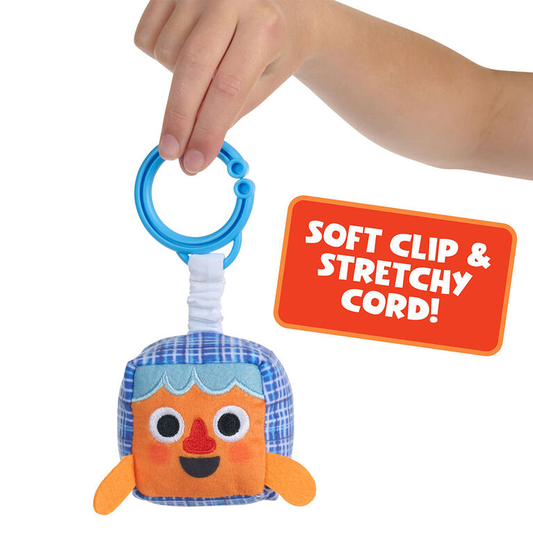 Super Simple Sensory Song Cubes, Noodle (Orange) Musical Plush Toy