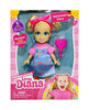 Love, Diana - 6" Hairdresser Diana Doll - English Edition