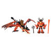 How To Train Your Dragon, Hookfang and Snotlout, Dragon with Armored Viking Figure