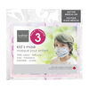Kushies Masque Pour Enfants 3 paquet - rose