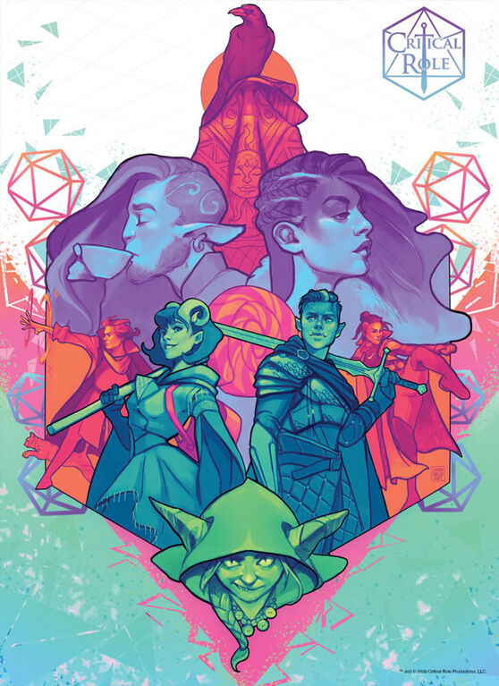 Critical Role "Mighty Nein" 1000 Piece Puzzle