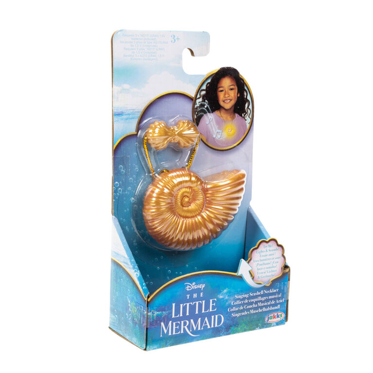 Little Mermaid Live Action Singing Seashell Necklace