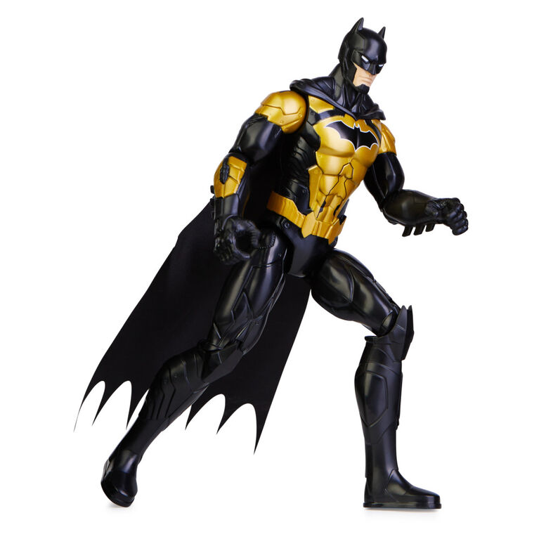 Batman 12-inch Attack Tech Batman Action Figure (Black Suit)
