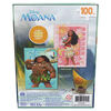 Disney, Moana and Maui 100-Piece Double-Sided 2-in-1 Jigsaw Puzzle