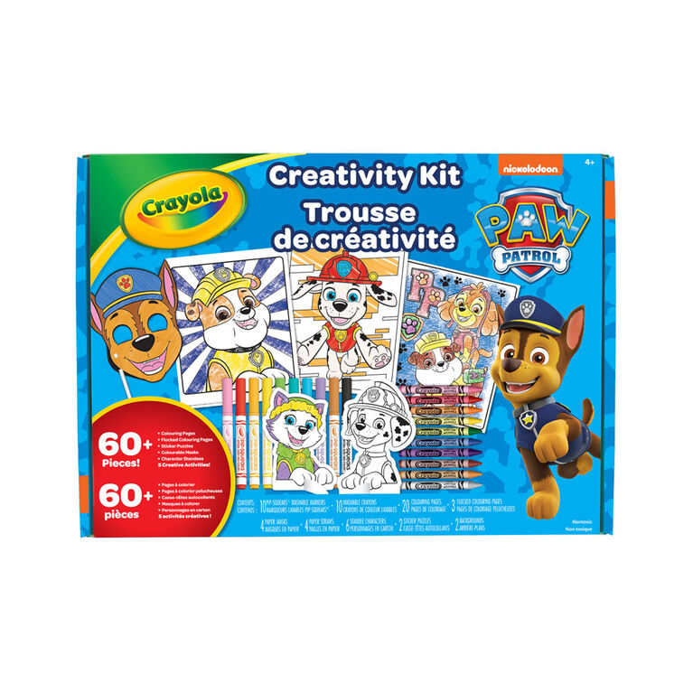 Trousse de créativité Pat'Patrouille de Crayola