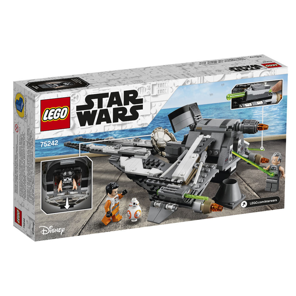 lego star wars black ship