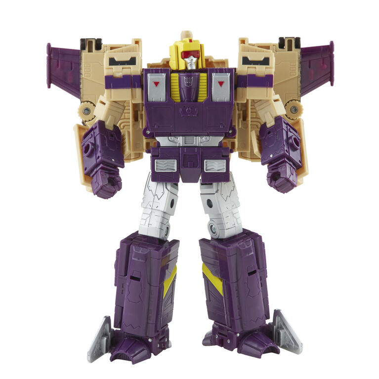 Transformers Toys Generations Legacy Series Leader Blitzwing Triple ChangerAction Figure, 7-inch