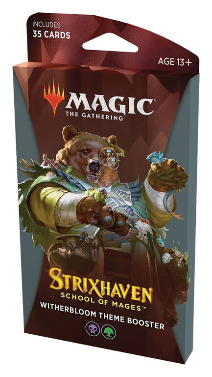 Magic the Gathering "Strixhaven: School of Mages" Theme Booster Sleeve - English Edition
