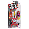 Tech Deck, Toy Machine Skateboards Versus Series, Collectible Fingerboard 2-Pack and Obstacle Set