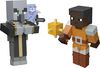 Minecraft Dungeons Hal and Nameless One Figures