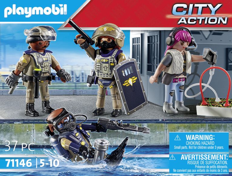 Playmobil - Tactical Police Figure Set