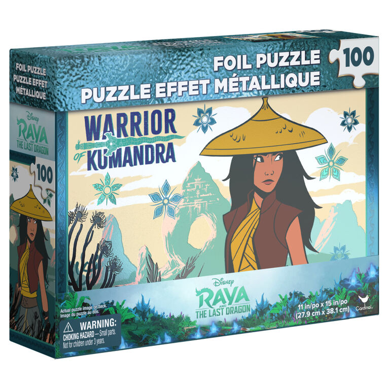 Raya and the Last Dragon 100-Piece Foil Puzzle