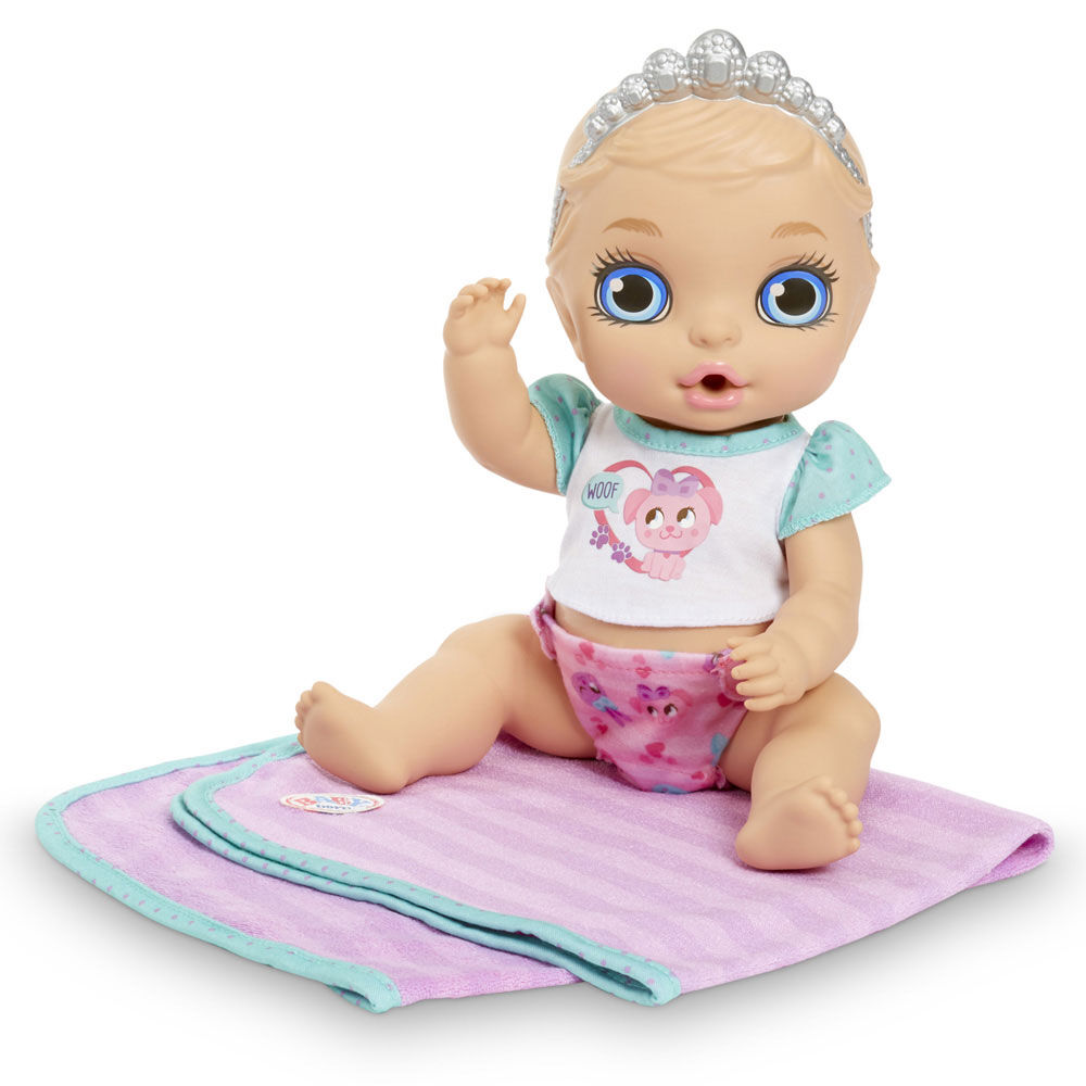 Baby Born Surprise Bathtub Surprise Purple Swaddle Princess