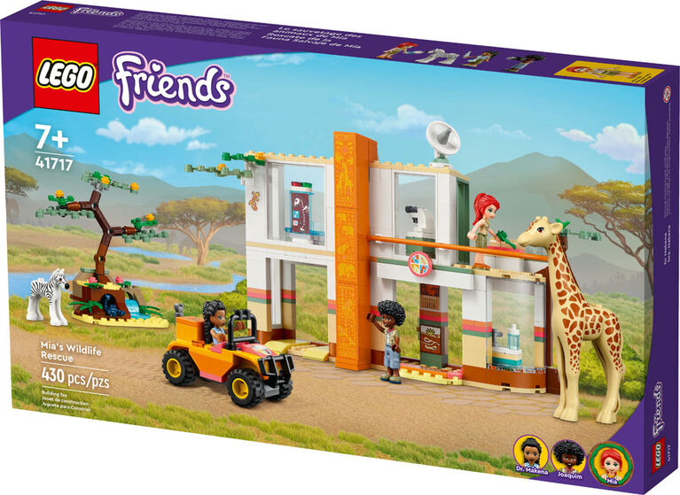 LEGO Friends Le sauvetage des animaux de Mia, 41717 Ensemble de construction (430 pièces)