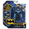 Batman, Figurine articulée Nightwing de 10 cm avec 3 accessoires mystère