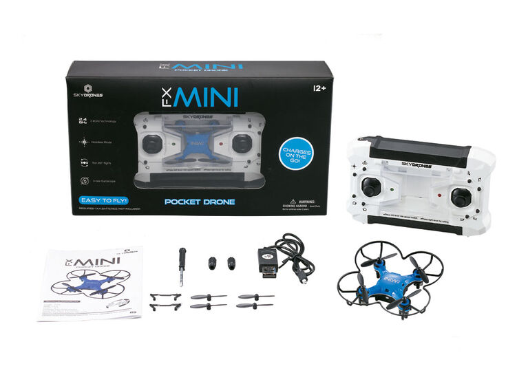 Skydrones - Fx Mini Pocket Drone (Colors May Vary)
