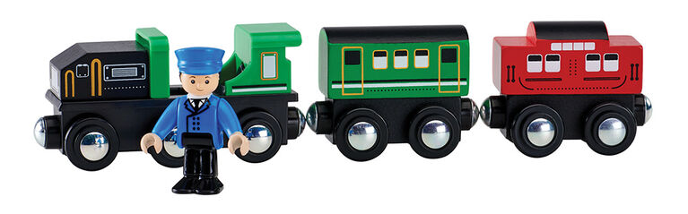 ALEX - 4 Pc High Speed Figure & Train Ast