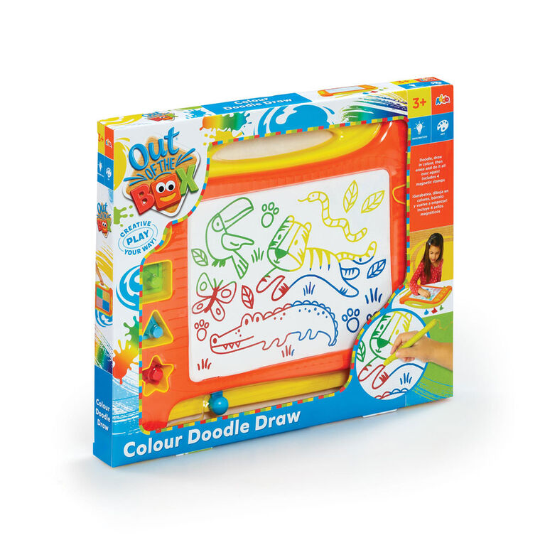 Magnétique planche à dessin croquis Doodle Board Jouet éducatif Jouets  d'apprentissage pour les tout-petits 1-3 cadeau d'anniversaire pour les  garçons filles 2 ans