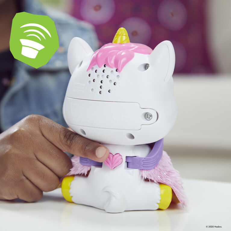 furReal Airina the Unicorn Color-Change Interactive Feeding Toy, Lights and Sounds