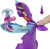 Polly Pocket Sparkle Cove Adventure Narwhal Adventurer Boat Playset with 2 Micro Dolls and 13 Accessories