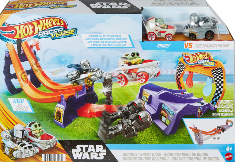 Hot Wheels-RacerVerse-Grande Course de Grogu-Coffret Star Wars