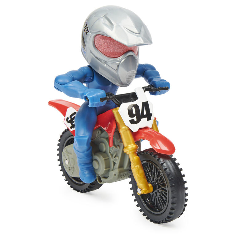 Supercross, Race and Wheelie Bike, Authentic Ken Roczen Collector Motorcycle, 1:18 Scale