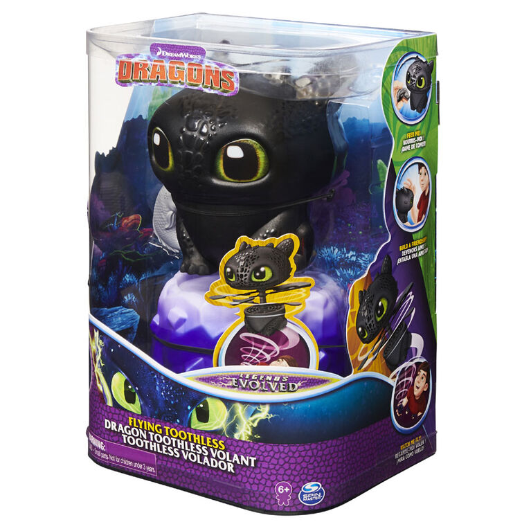 Dreamworks Dragons Flying Toothless Interactive Dragon With Lights And Sounds Toys R Us Canada Toothless, the alpha of dragons. dreamworks dragons flying toothless interactive dragon with lights and sounds