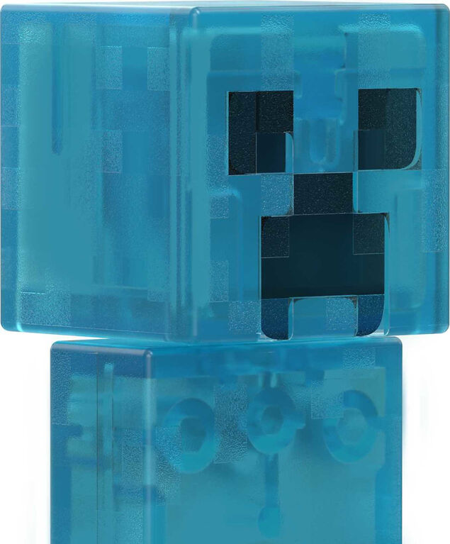 Minecraft - Figurine - Crée-Un-Portail - Creeper Électrisé