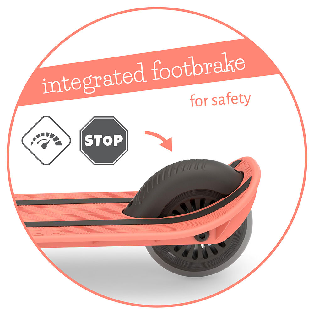 Scotti Lean-To-Steer Scooter Flamingo