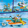 LEGO Friends Sea Rescue Boat 41734 Building Toy Set (717 Pieces)