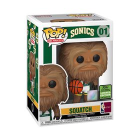 Funko POP! NBA Mascots Sonics Squatch Figurine de Vinyle - Notre exclusivité - Disponible en ligne seulement