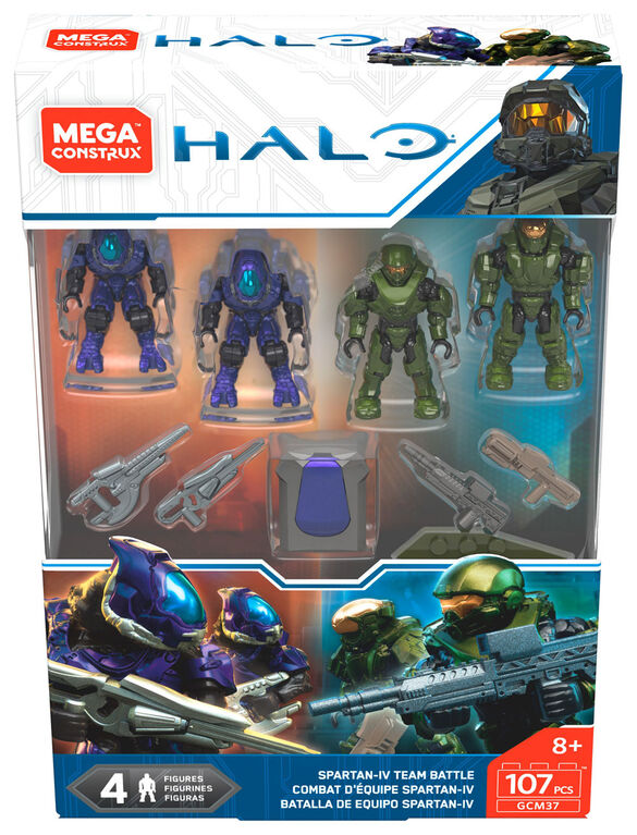 Mega Construx - Halo - Combat D'équipe Spartan-IV