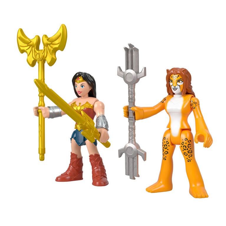 Imaginext DC Super Friends Wonder Woman & The Cheetah - English Edition
