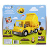 Bluey's Dump Truck With Exclusive Hard-Hat Bluey and Muddy Bingo Figures