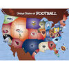 NFL Footall Map 500 Piece Jigsaw Puzzle - Édition anglaise