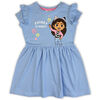 Gabby Short Sleeve Dress - Blue 4T