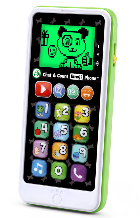 LeapFrog Chat & Count Emoji Phone - Green - English Edition