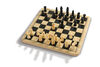 Pavilion Classic Games - Wood Chess & Checkers