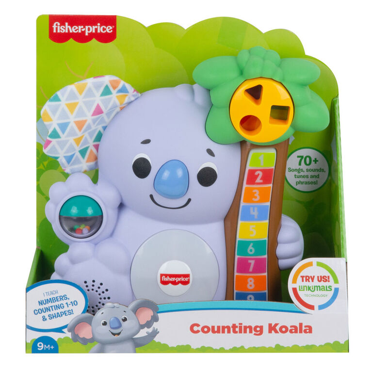 Fisher-Price - Linkimals - Koala compteur - Édition anglaise