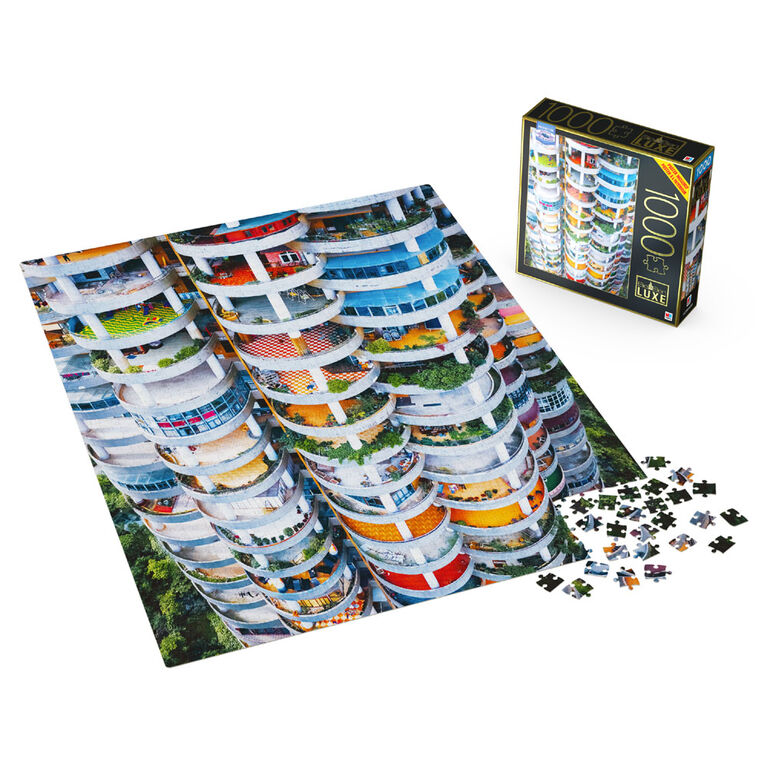 Big Ben 1000-Piece Jigsaw Puzzle, Apartment Building