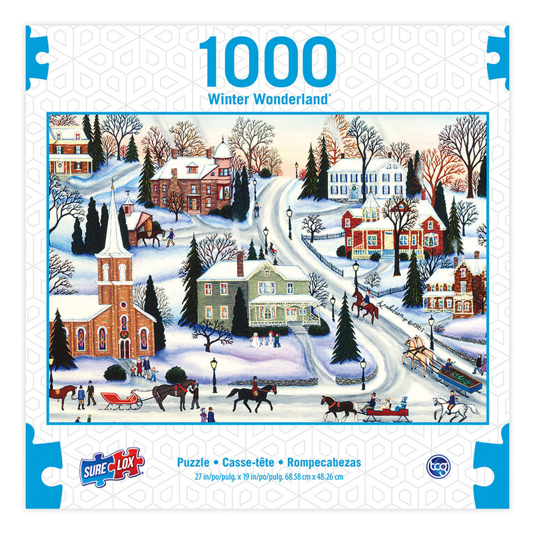 Casse-têtes SureLox - Collection Royaume d'hiver - Hiver à Galena - 1 000 pièces