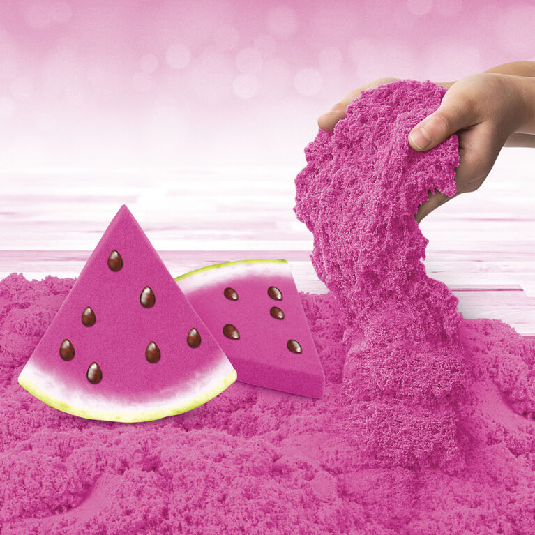 Kinetic Sand Scents, 8oz Pink Watermelon Burst Scented Kinetic Sand