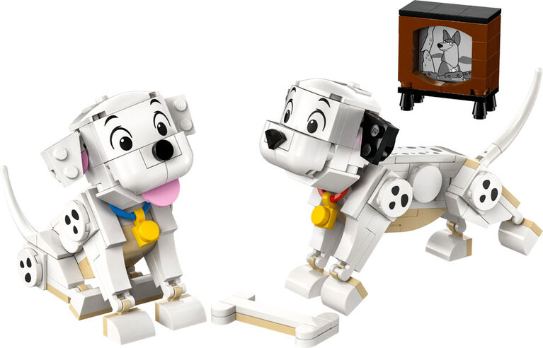 LEGO Disney Lucky & Penny 101 Dalmatians Puppies - Kids Toy for Boys and Girls 6+ - 43271