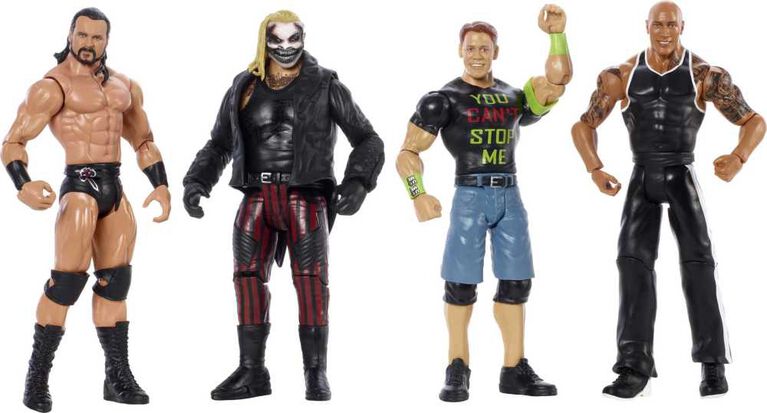 WWE Top Picks Action Figures, 6-inch Collectible Superstars with Articulation