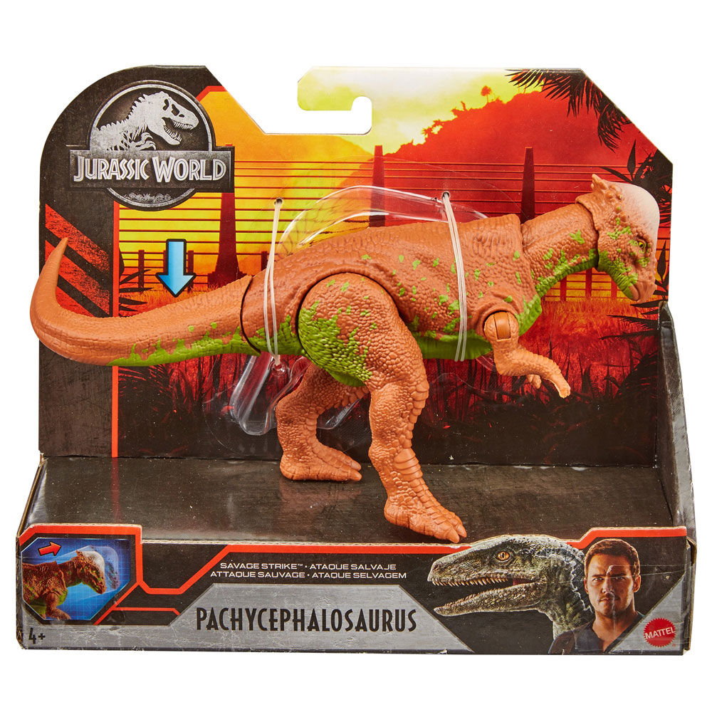Jurassic park pachycephalosaurus top toy