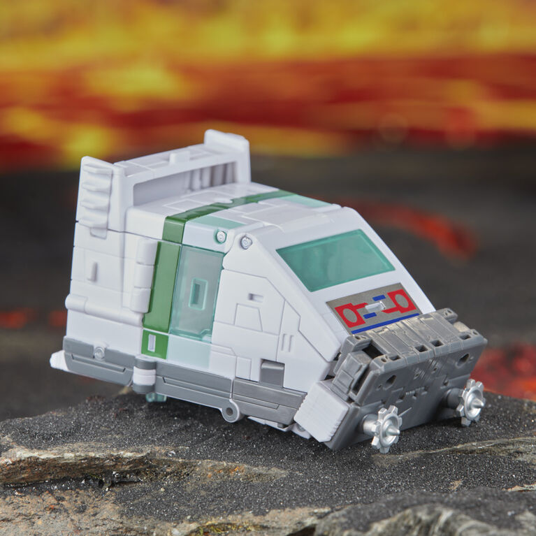 Transformers Generations Legacy United, figurine Origin Wheeljack classe Voyageur - Notre exclusivité