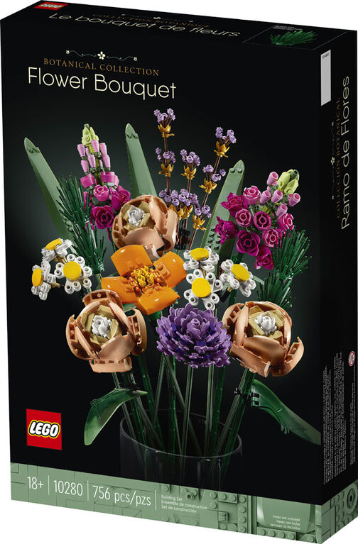 Complétez le bouquet de fleurs LEGO Botanical Collection 10280 avec ce vase  en brique