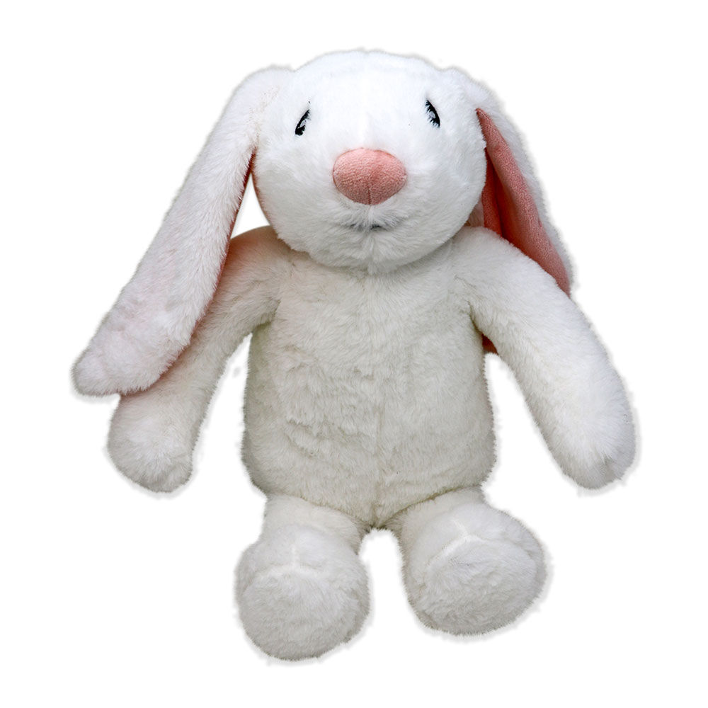 Baby Mode Signature Mom & Baby White Bunny Plush Toy
