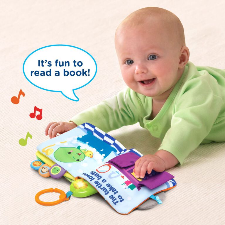 Peek & Play Baby Book - English Edition