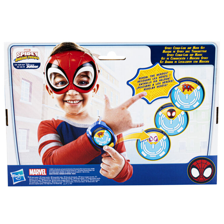 Marvel Spidey and His Amazing Friends Spidey Comm-Link and Mask Set